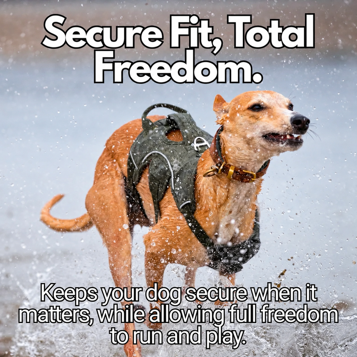 Sighthound Harness | Whippets, Greyhounds & Lurchers | Escape Proof