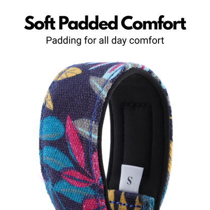Floral Martingale Collar for Sighthounds - Padded