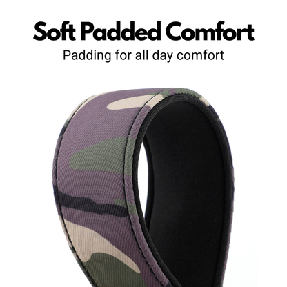 Green Camo Martingale Collar for Sighthounds - Padded
