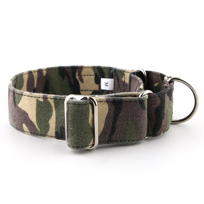 Martingale Collar - Green Camo | Whippets & Greyhounds