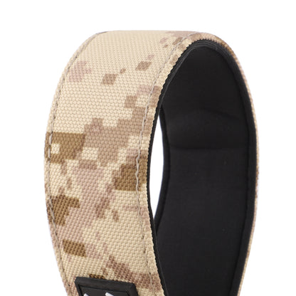 Beige Camo Padded Martingale Collar for Sighthounds