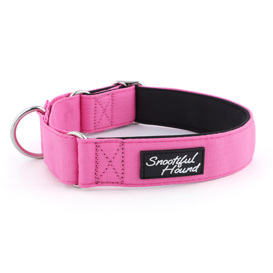 Martingale Collar - Pink | Whippets & Greyhounds | Padded