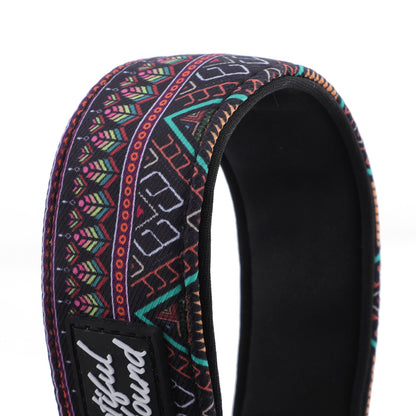 Aztec Style Martingale Collar for Sighthounds - Padded