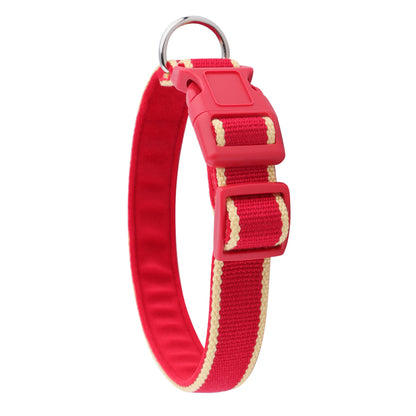 House Collar - Organic Bamboo & Soft Velvet Lining - Quick Release Buckle