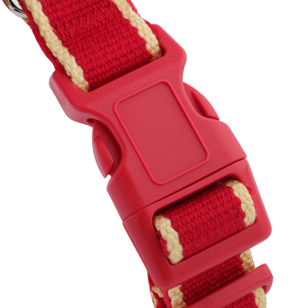 House Collar - Organic Bamboo & Soft Velvet Lining - Quick Release Buckle
