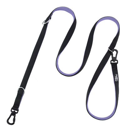 Secure Double Ended Dog Lead With Carabiner Locking Clips - Ideal for Training