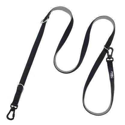 Secure Double Ended Dog Lead With Carabiner Locking Clips - Ideal for Training