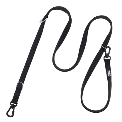 Secure Double Ended Dog Lead With Carabiner Locking Clips - Ideal for Training