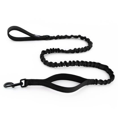 black bungee dog lead