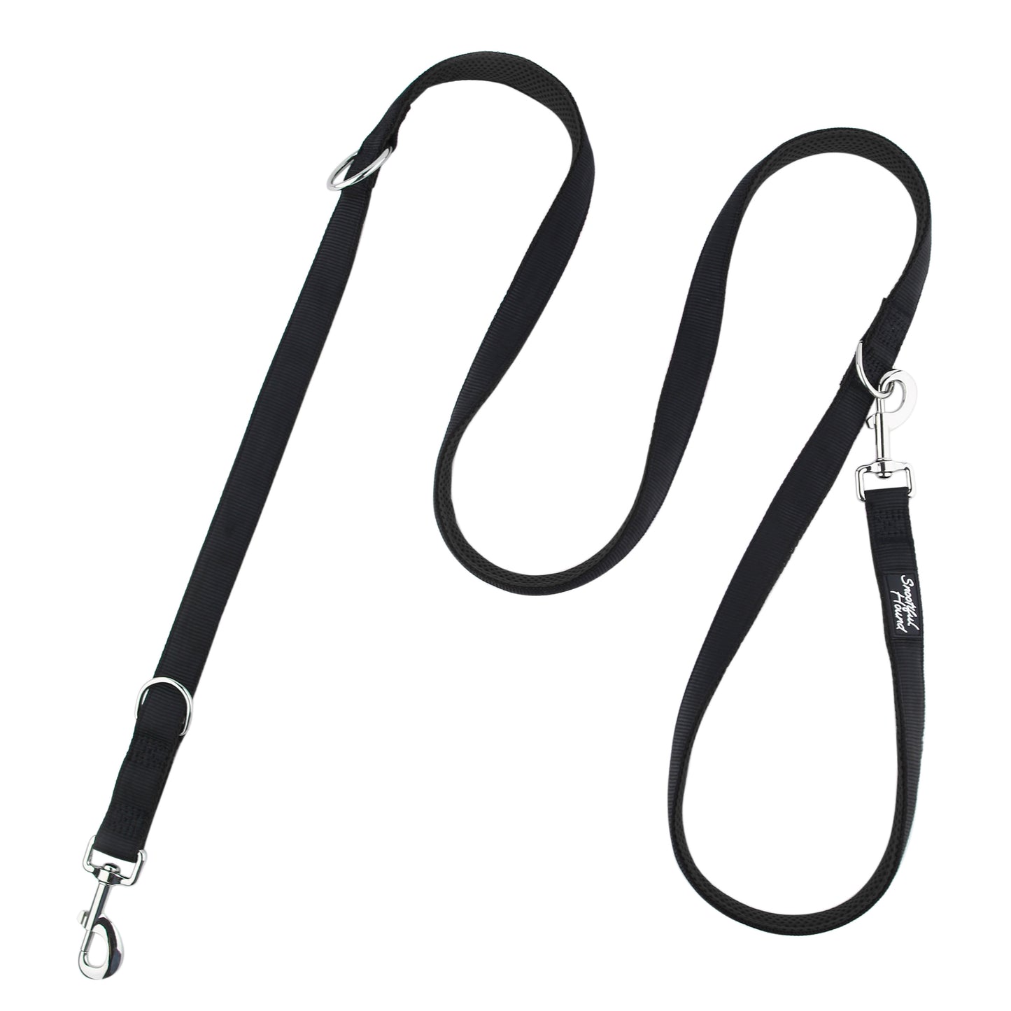 black double ended lead