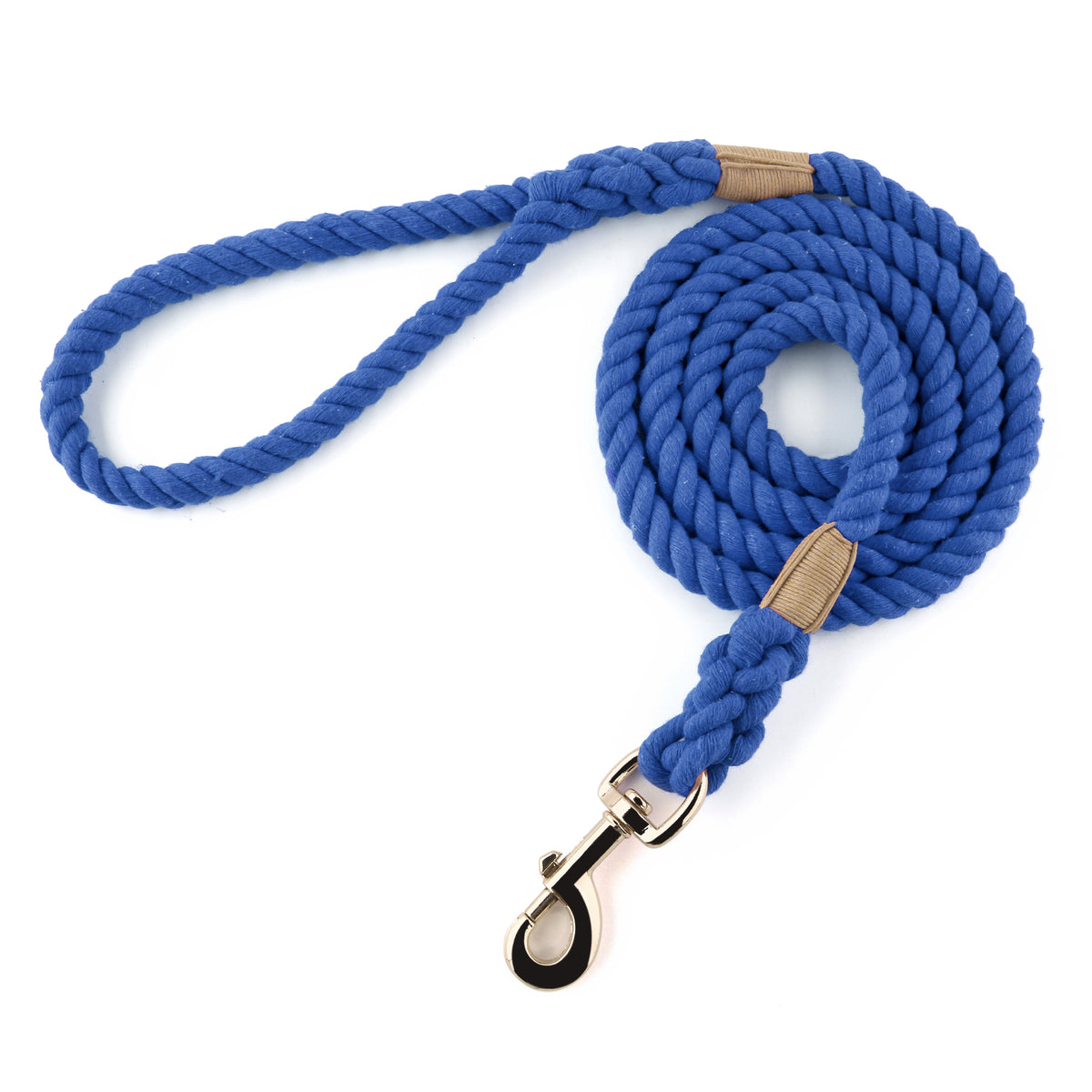 Cotton Rope Dog Lead - Colourful - 150cm