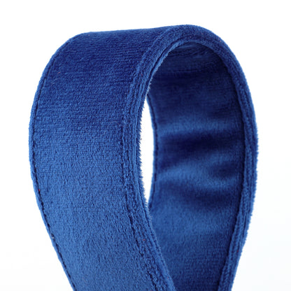 Blue Velvet Martingale Collar for Sighthounds - Soft & Luxurious