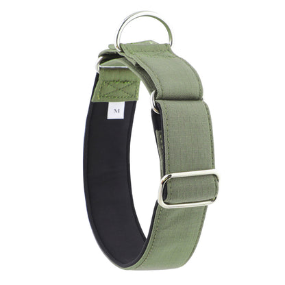 Martingale Collar - Olive Green | Whippets & Greyhounds | Padded