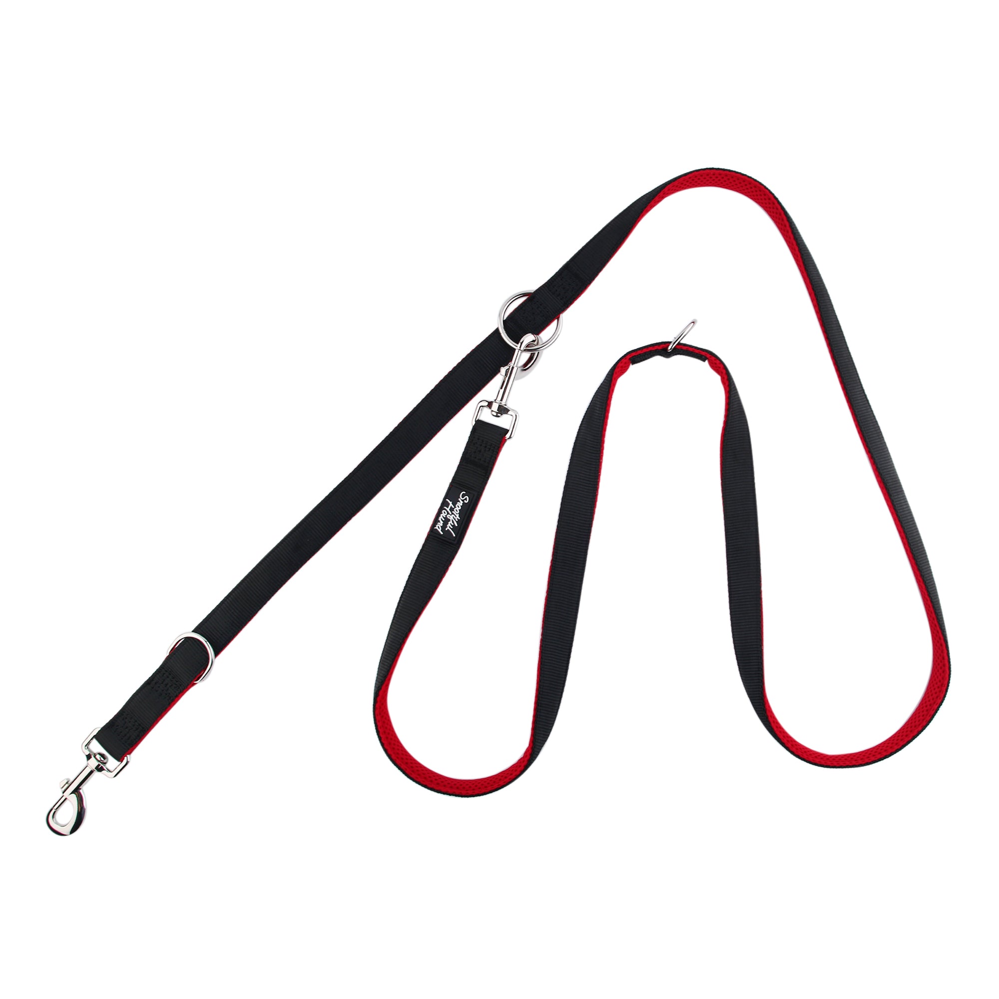 Double Ended Dog Lead Ideal for Training Comfort Mesh Padding Snootiful Hound