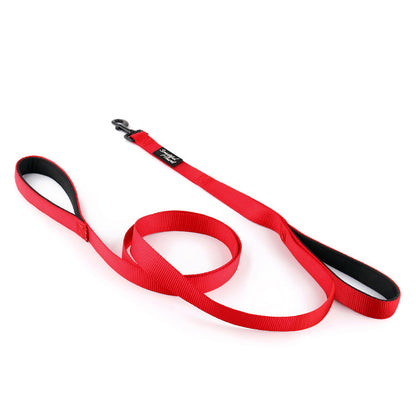 Double Handle Dog Lead - Padded Dog Leash With Two Handles - 180cm