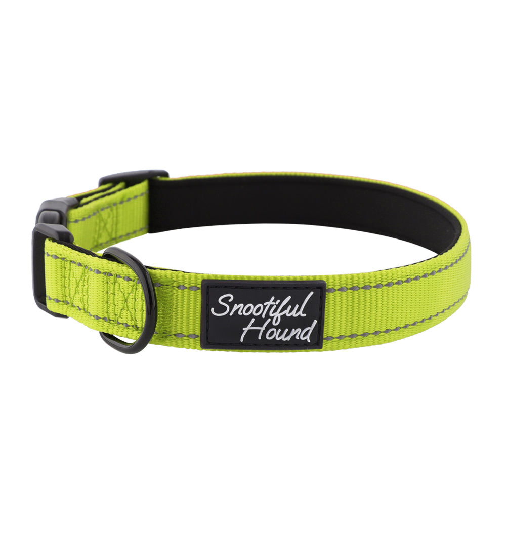 green id dog collar