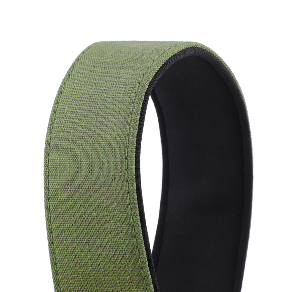 Olive Green Padded Martingale Collar for Sighthounds