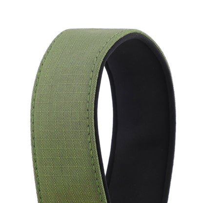 Olive Green Padded Martingale Collar for Sighthounds