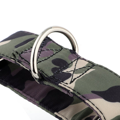 Green Camo Martingale Collar for Sighthounds - Padded