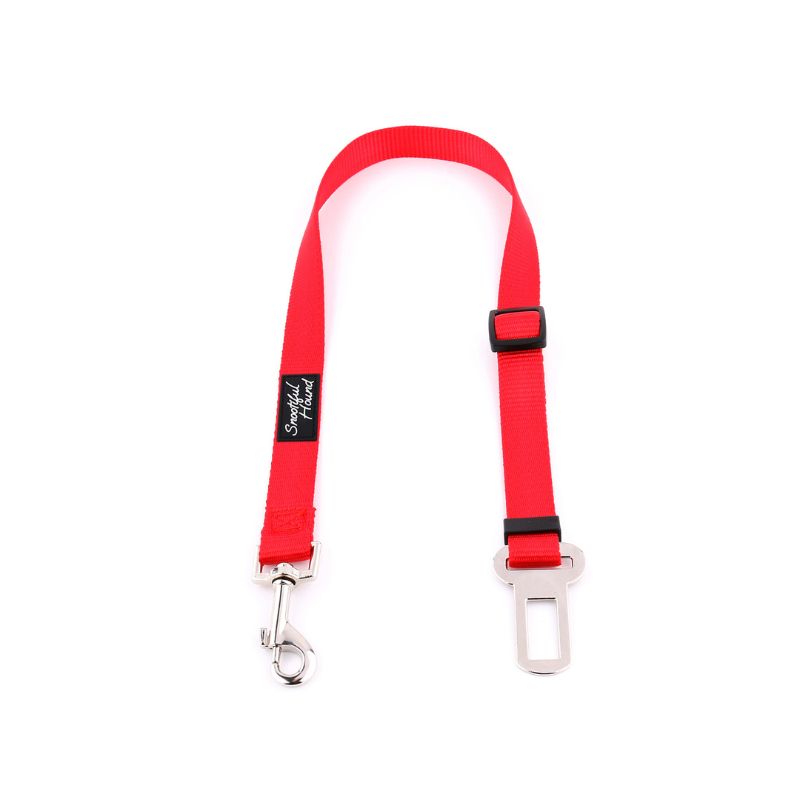 red car seat belt for dogs